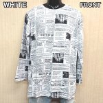 画像4: RINGS NEWSPAPERロングTシャツ (4)