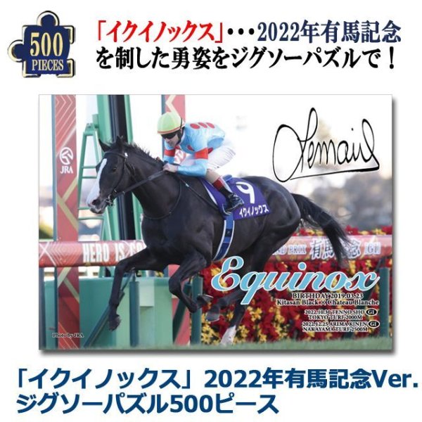 イクイノックス」2022年有馬記念Ver.ジグソーパズル500ピースSNT-EQJP