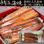 画像1: うなぎの蒲焼 長焼き 三大産地食べ比べ 3種セット  (1)