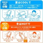 画像4: 天然の冷え冷え爽快COOL！ハンズフリーアイスパックU-COOL[ブルー] (4)