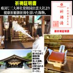 画像4: 送料無料！常陸国出雲大社健康祈願御祈祷済 お薬手帳ケース (4)