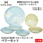 画像1: 日本製「HANAE MORI フルールシリーズ」ベリーセット (1)