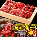 画像10: 送料無料！焼肉専門店熱烈カルビ厳選！焼肉五種セット計500g (10)