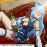 画像2: アニメ「この素晴らしい世界に祝福を！」 アクアの高級シュワシュワ抱き枕 (2)