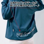 画像4: FILAレディースさっとUV＆花粉対策バックプリントパーカー	 (4)