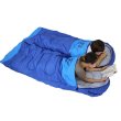 連結可能耐寒寝袋2ケセット(シュラフ,ファスナー式,つなげて広げられる 