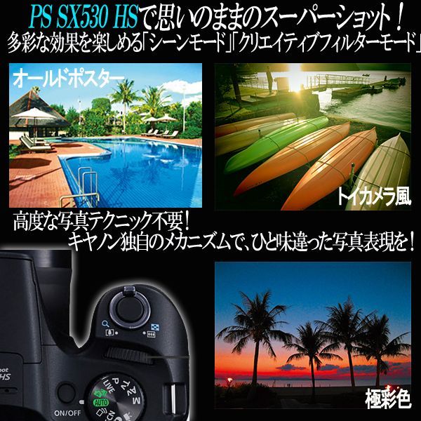 Canon PowerShot SX530 HS キャノン パワーショット