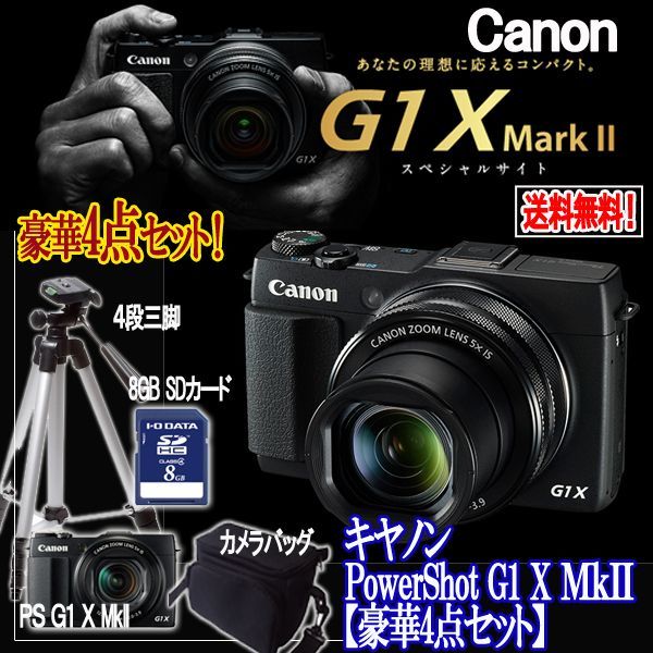 【動作好調】 Canon PowerShot G1 X Mark II カメラ