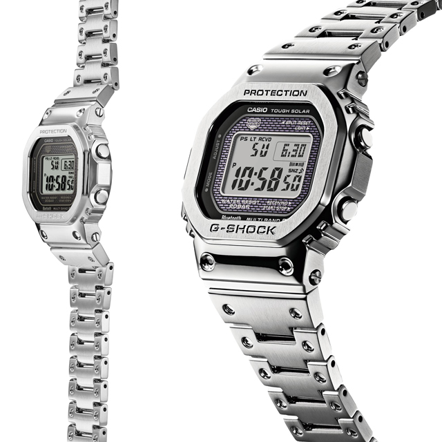 G-SHOCK Bluetooth搭載電波ソーラーフルメタルデジタルウォッチ GMW-B5000D-1JF