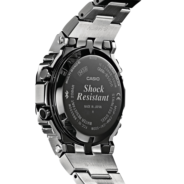 G-SHOCK Bluetooth搭載電波ソーラーフルメタル GMW-B5000D-1JF